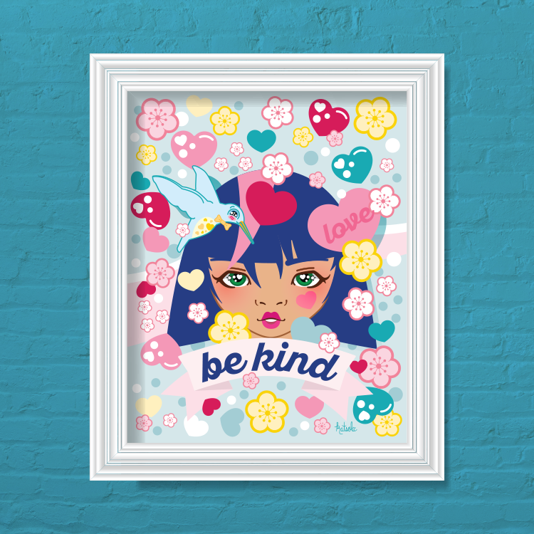 Kindness Print by Katsola®