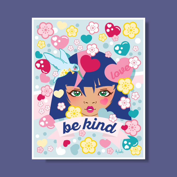 Kindness Print by Katsola®