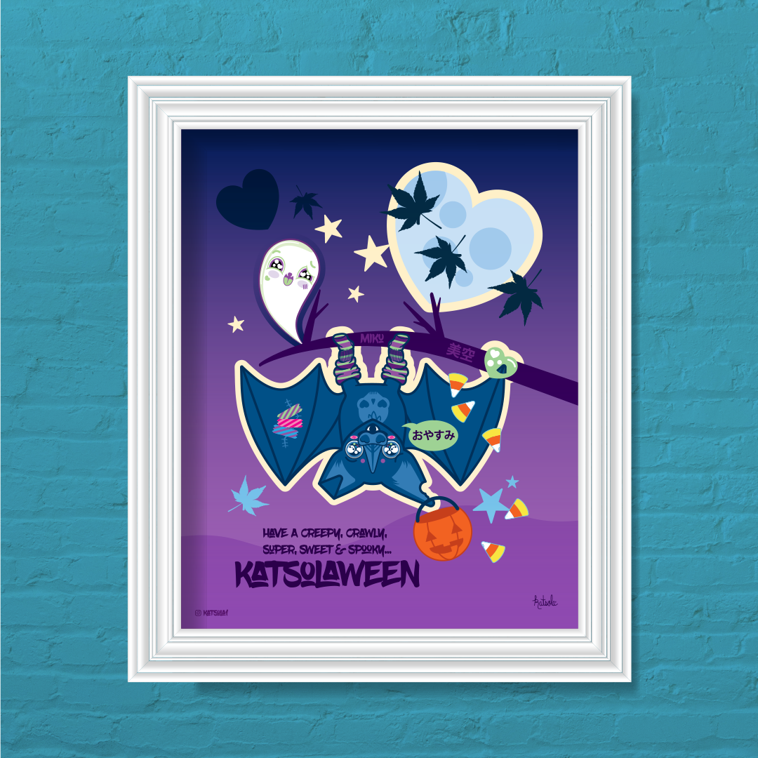 Miku Halloween Print. Happy "Katsolaween"!