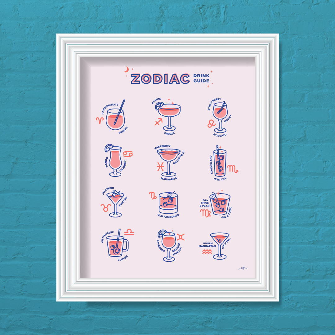 White Zodiac Drink Guide @sarangotang