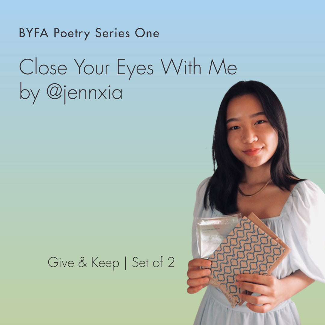 Poetry by @Jennxia | Set of 2 cards to Give and Keep